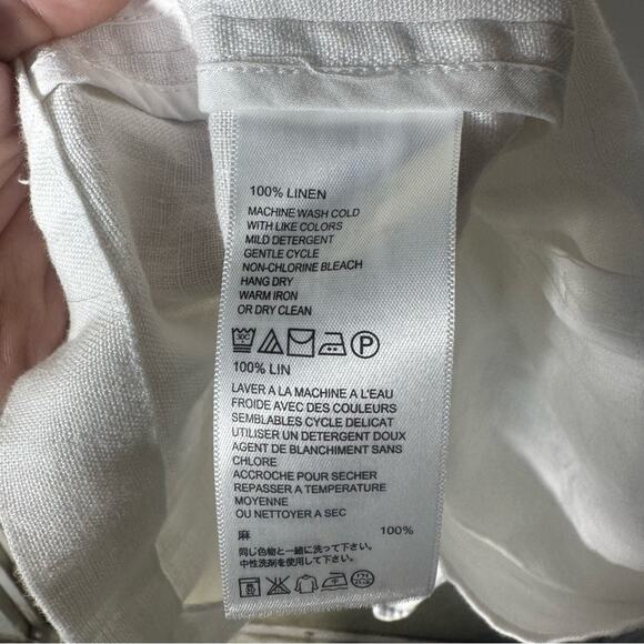 NEW Tommy Bahama Two Palms White Linen Women's Blazer Size Large - Picture 8 of 8